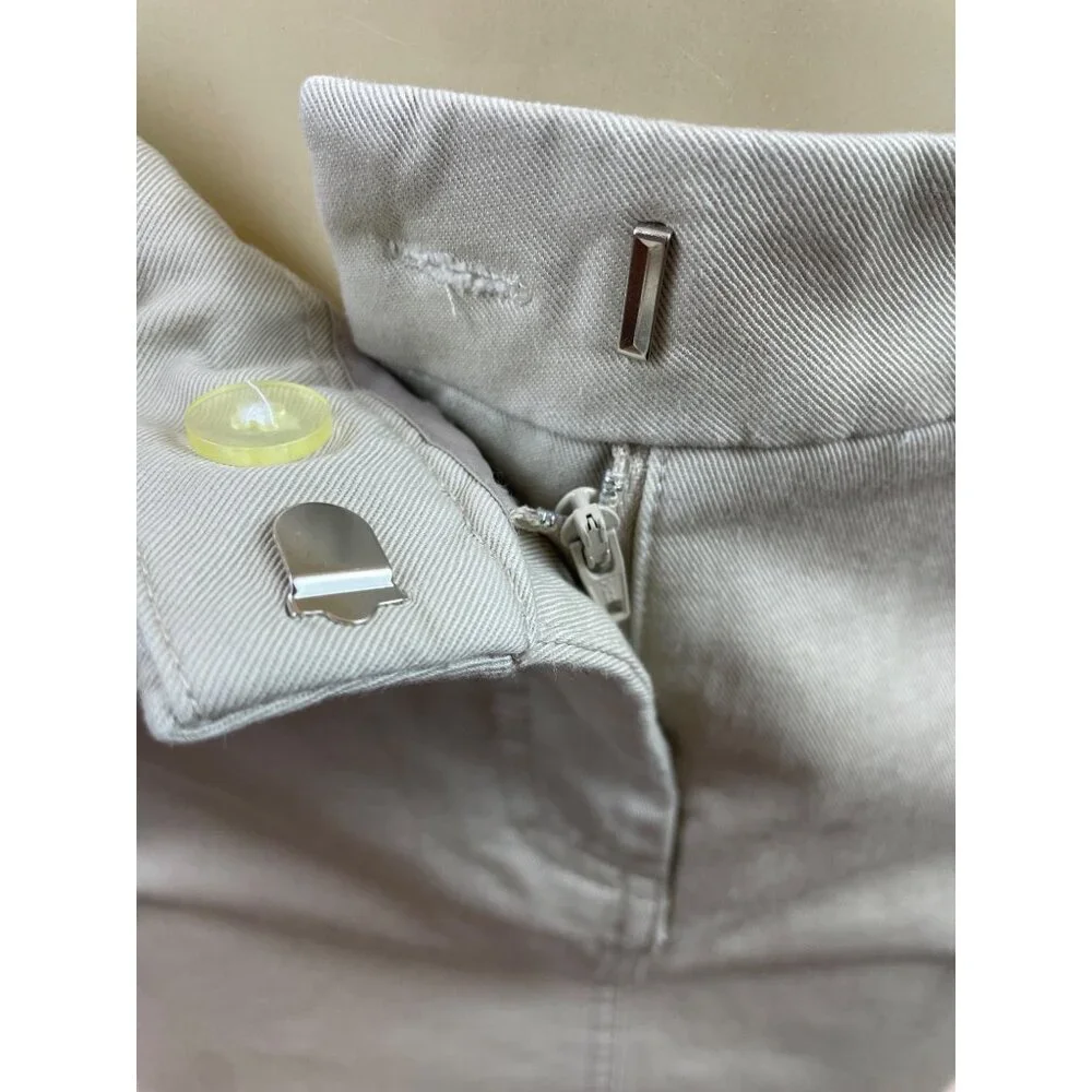 Halogen Women's Bone Khaki Mini Tube Skirt Size 4 - New - Picture 4 of 8